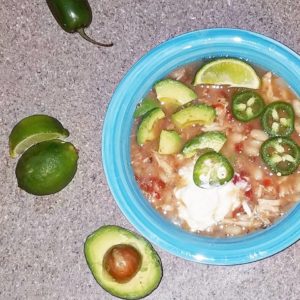 Finally, a healthy comfort food - white chicken chili! This crockpot recipe is perfect for fall! It's got a little kick, but not too spicy. And BONUS - you'll have leftovers, the prep is easy, and your whole family can enjoy it!