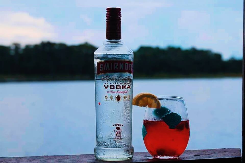 Smirnoff vodka makes the perfect Lemon Raspberry Sangria. 